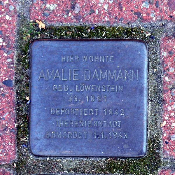 Stolpersteine Dammstrae 26