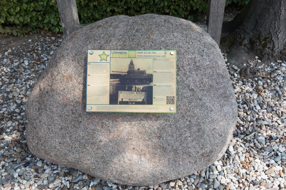 Liberation Route Marker 072: Rescue operation Rees labour camp #1