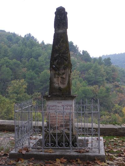 Oorlogsmonument La Roque-sur-Pernes #1