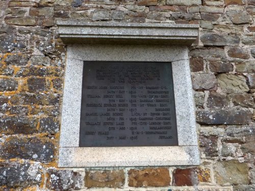 Oorlogsmonument Sampford Courtenay #1