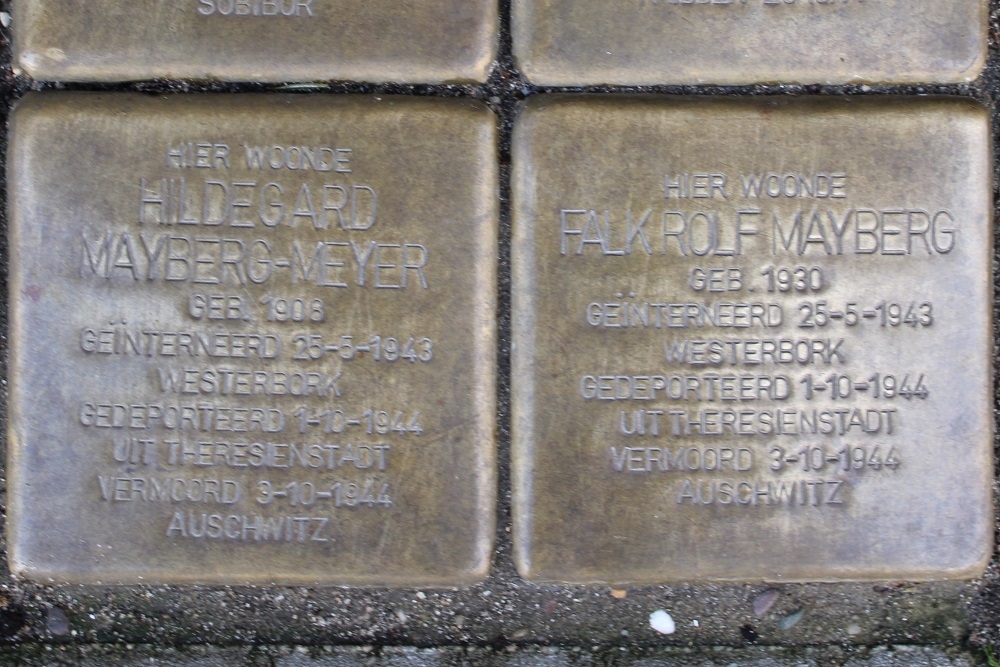 Stolpersteine Stadionplein 67 en 69 #4