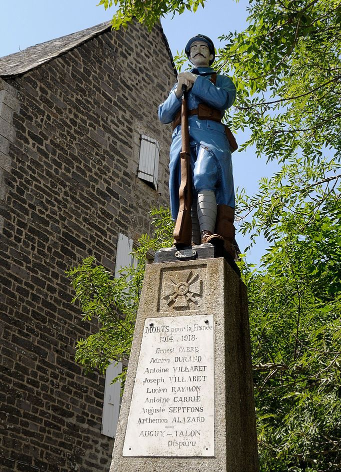 Monument Eerste Wereldoorlog Saint-Chly-d'Aubrac #1