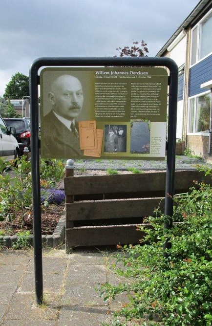 Information Panel Resistance Fighter Willem Johannes Dercksen #2