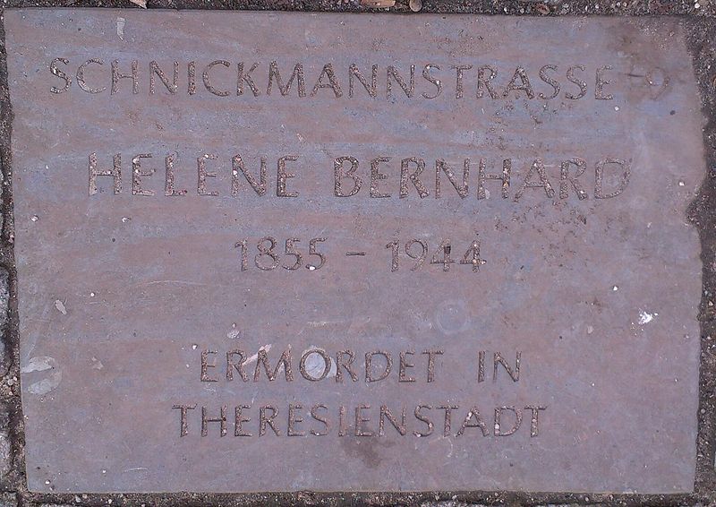 Memorial Stones Schnickmannstrae 9 #3
