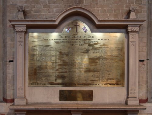 War Memorial St. Stephen Church #1