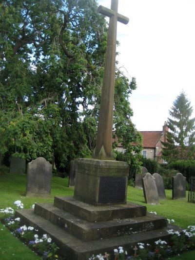 Oorlogsmonument Kirkbymoorside