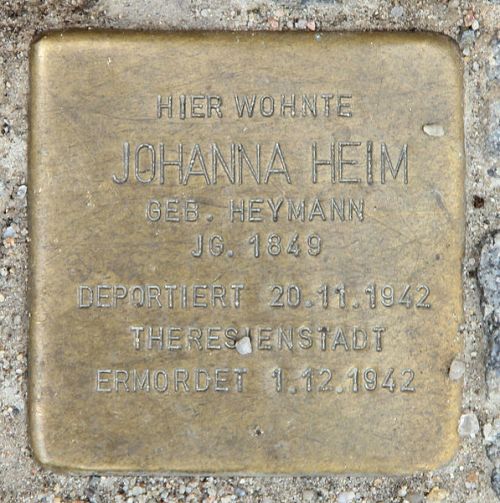 Stolpersteine Knigin-Elisabeth-Strae 58 #2