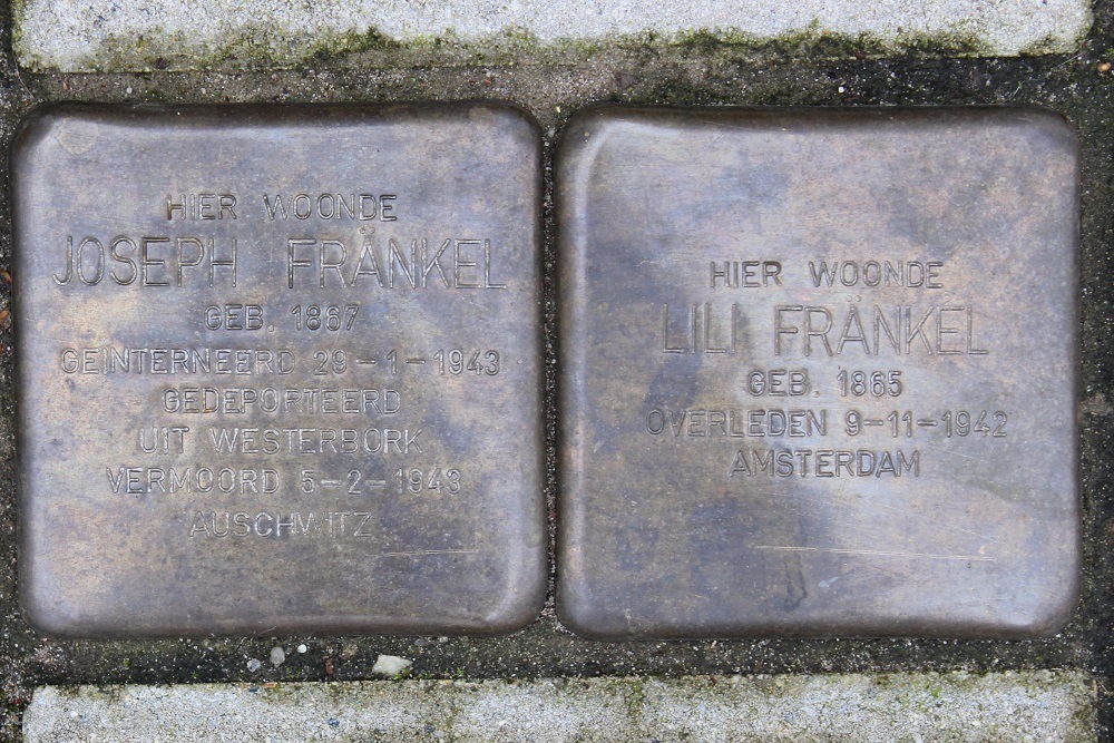 Stolpersteine Meester Bardeslaan 15 #1