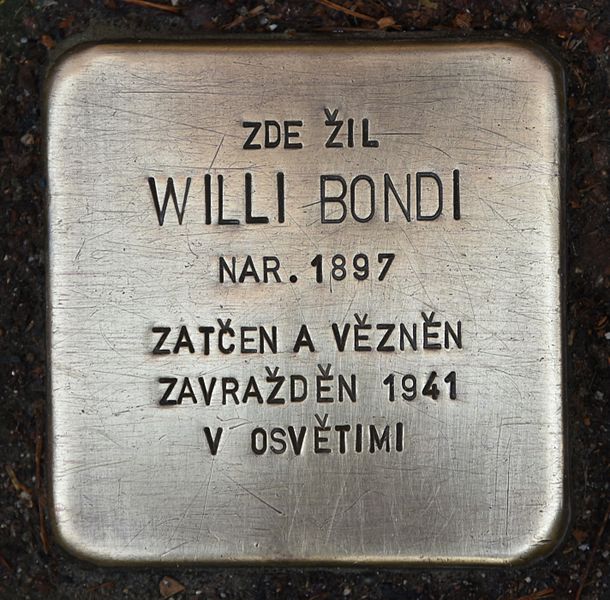 Stolperstein tř. Kpt. Jaroše 18