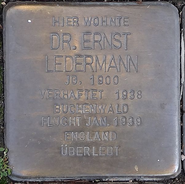 Stolpersteine Lessingstrae 3 #2