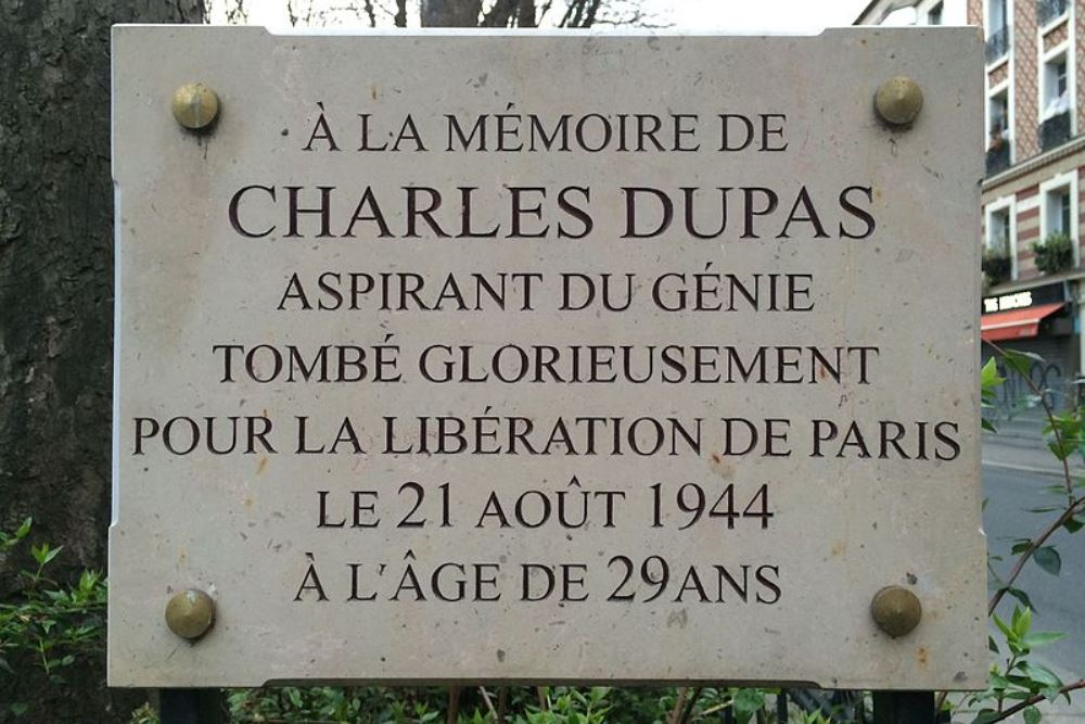 Gedenkteken Charles Dupas