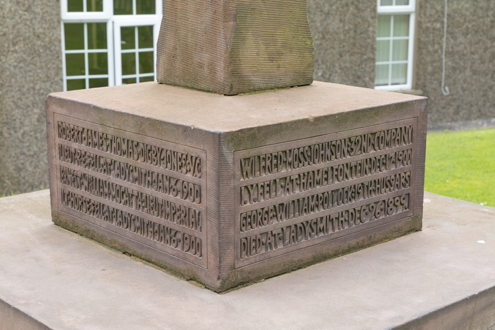 Monument Boerenoorlog Sedbergh School #2