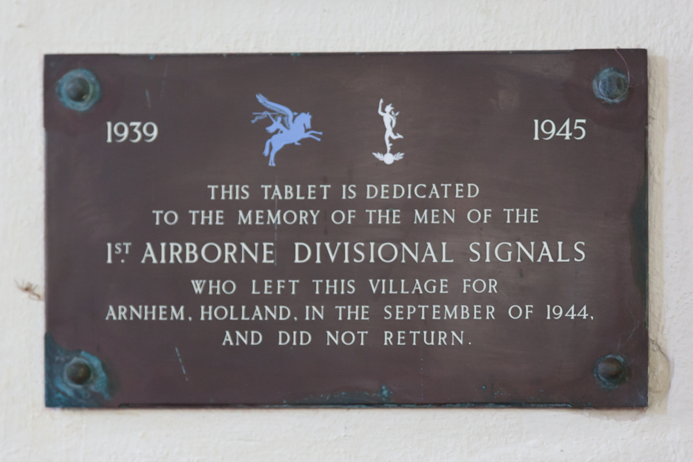 Memorials 1st Airborne Division Signals #3