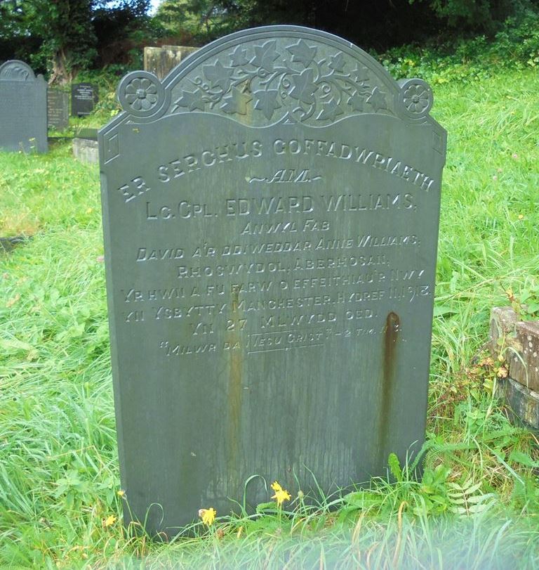 Commonwealth War Grave Aberhosan Nonconformist Cemetery