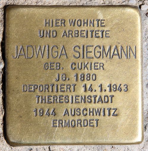 Stolpersteine Carl-Schurz-Strae 39