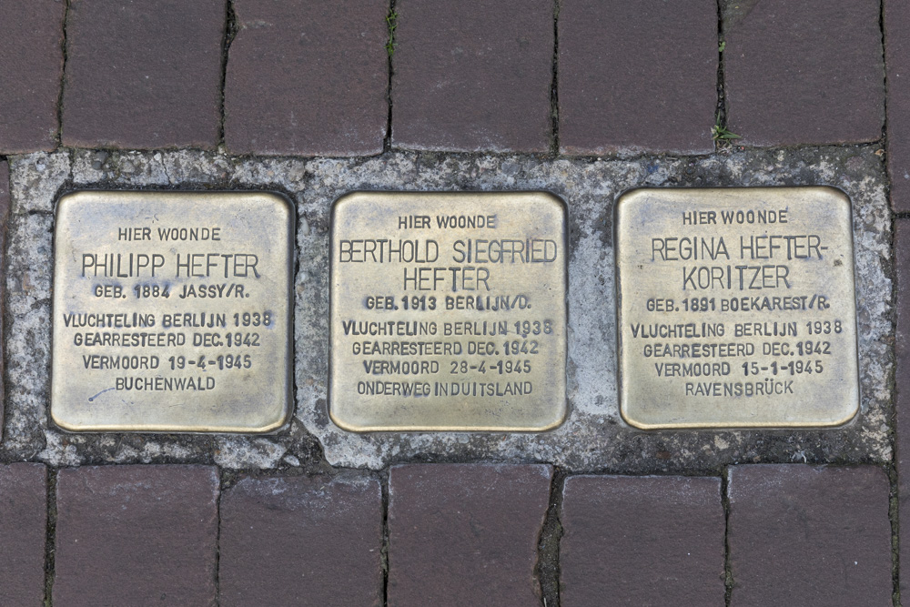 Stumbling Stones Geerstraat 25