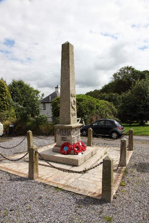 Oorlogsmonument Mary Tavy #1