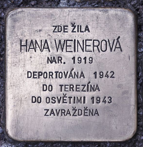 Stolpersteine panovskho 172 #3