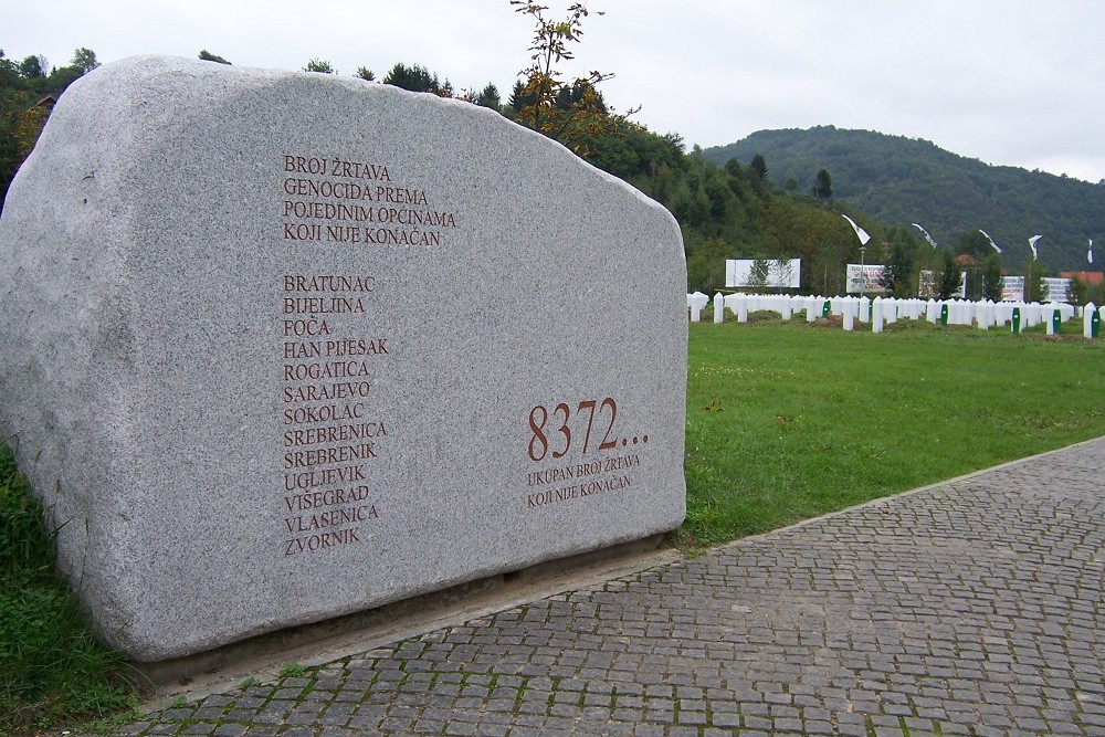 Monument Slachtoffers Massamoord Srebrenica #2