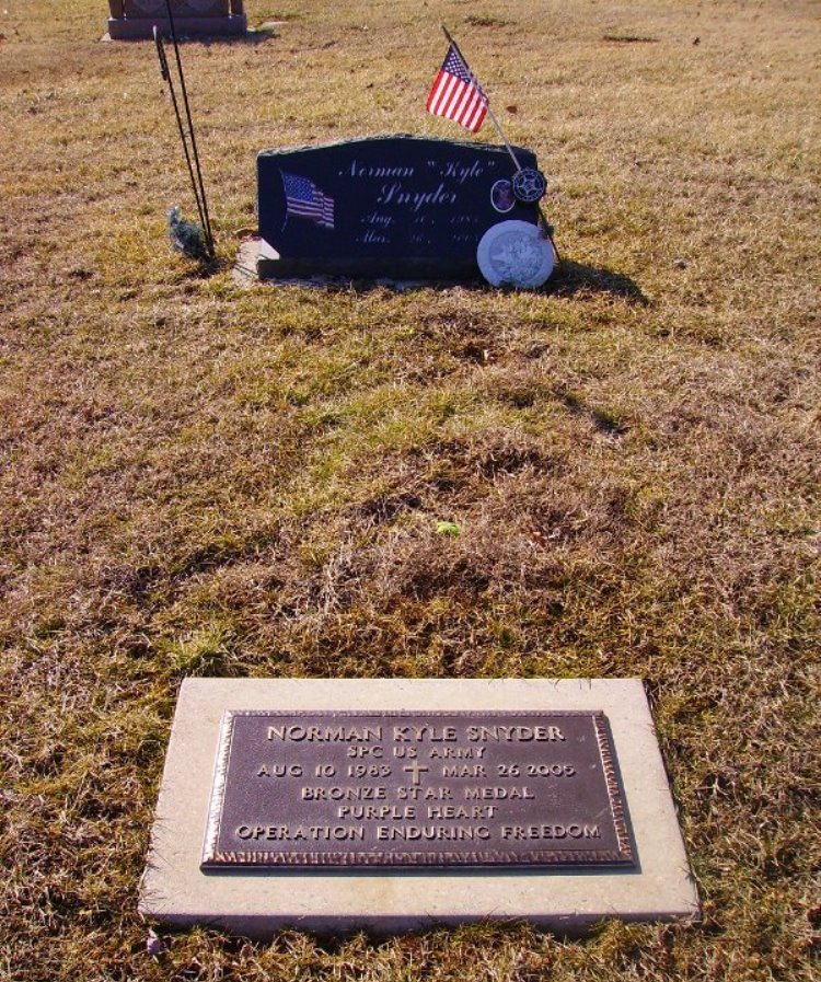 Amerikaans Oorlogsgraf Indian Prairie Baptist Church Cemetery #1