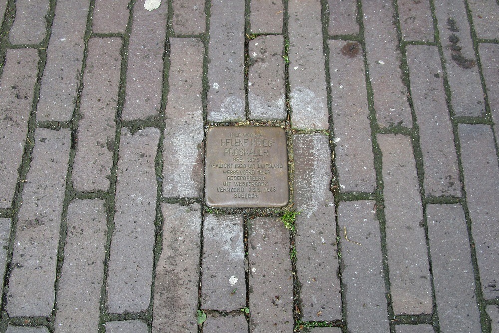 Stolperstein Zuiddijk 46a #1