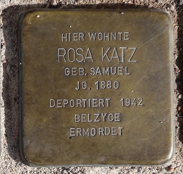 Stolpersteine Karl-Marien-Straße 11 #2