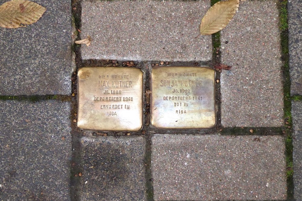 Stolpersteine Kanalstrae 35 #1