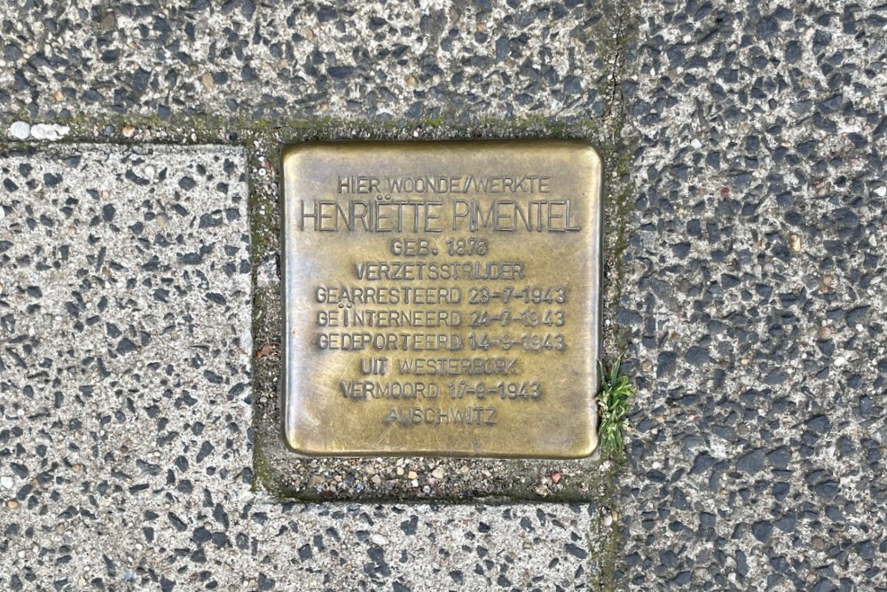 Stolperstein Plantage Middenlaan 31 #1