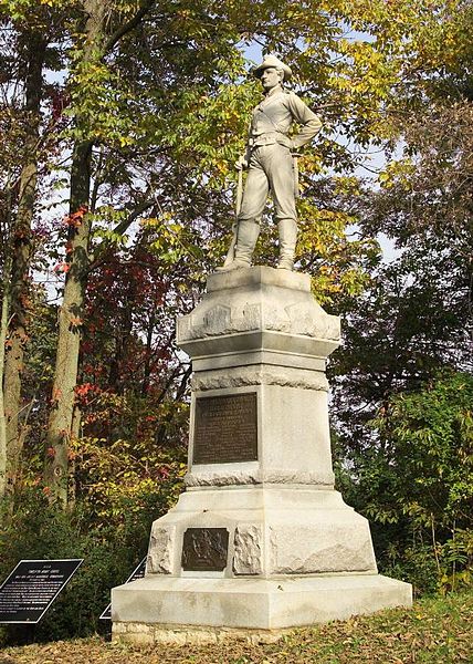 Monument 12th Pennsylvania Cavalry #1