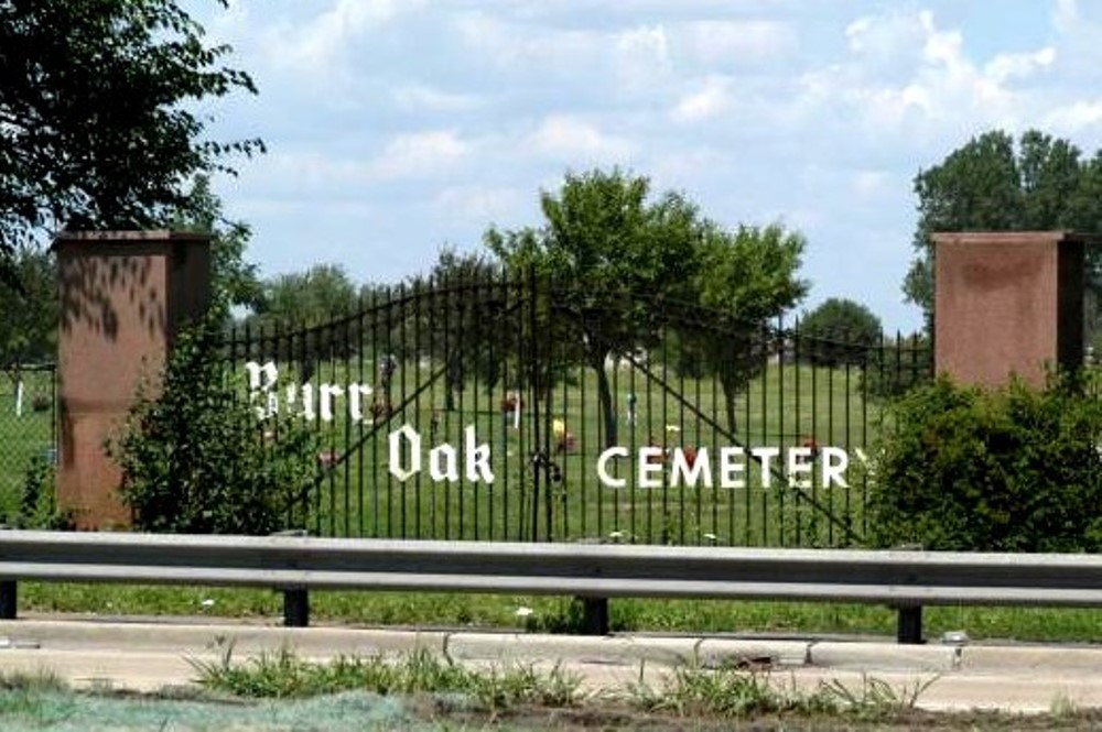 American War Graves Burr Oak Cemetery #1