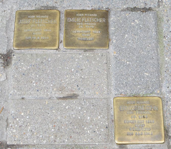 Stolpersteine Weinbergstrae 7