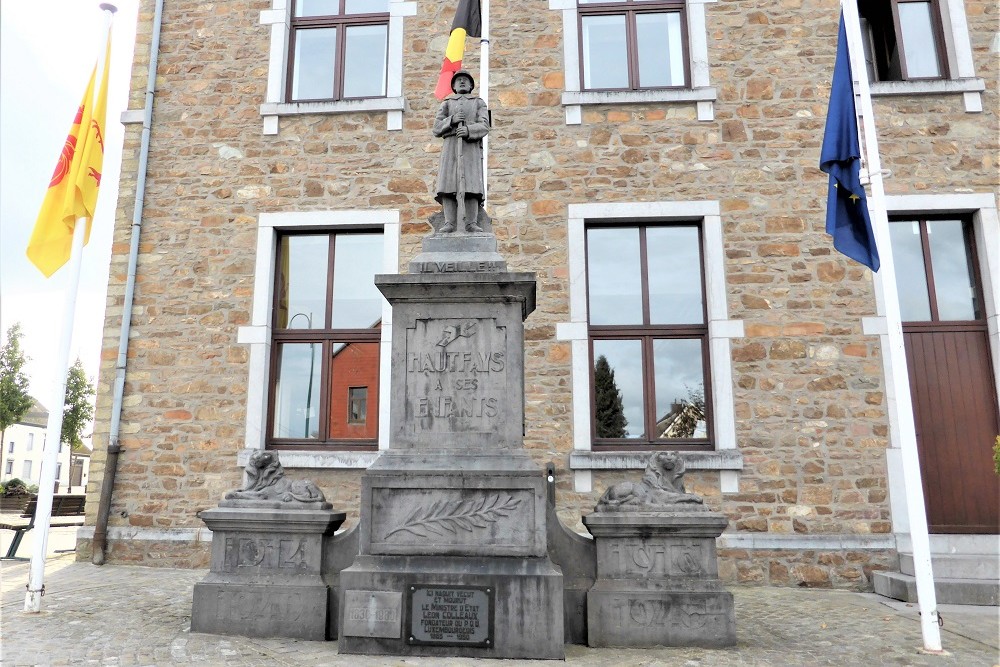 Oorlogsmonument Haut-Fays