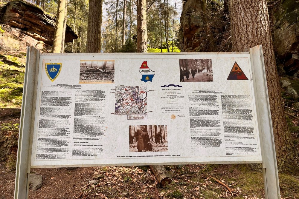 Information Sign The Deadly Woods