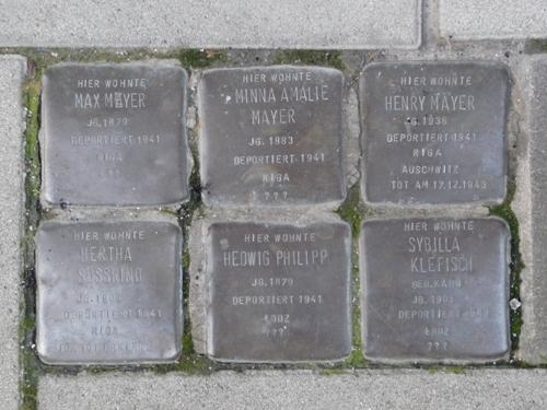 Stolpersteine Kettengasse 22