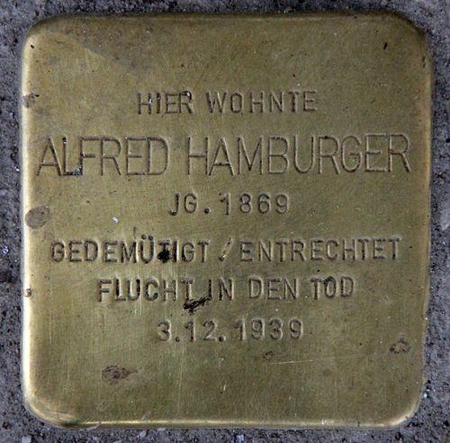 Stolperstein Nikolsburger Straße 8-9