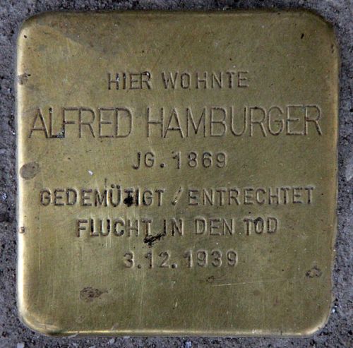 Stolperstein Nikolsburger Strae 8-9