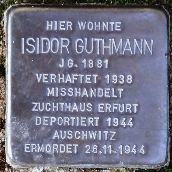 Stumbling Stones Untergasse 4 #2