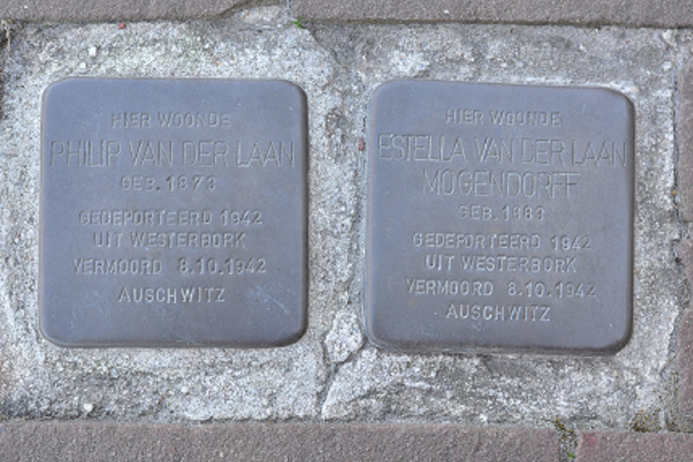 Stolpersteine Weierstraat #1