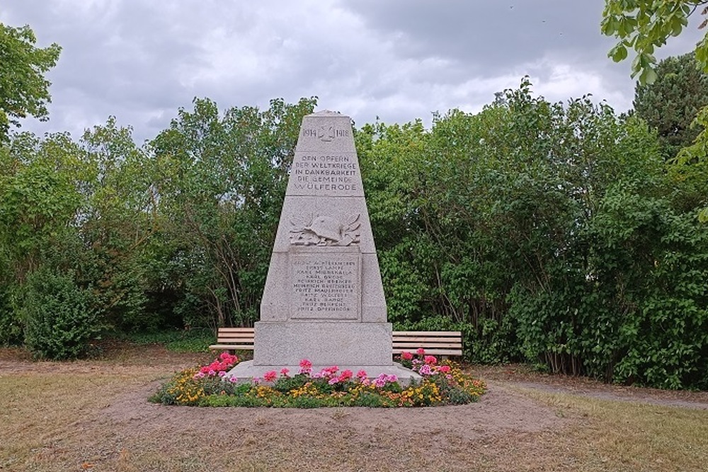 Memorial Wlferode / Laatzen