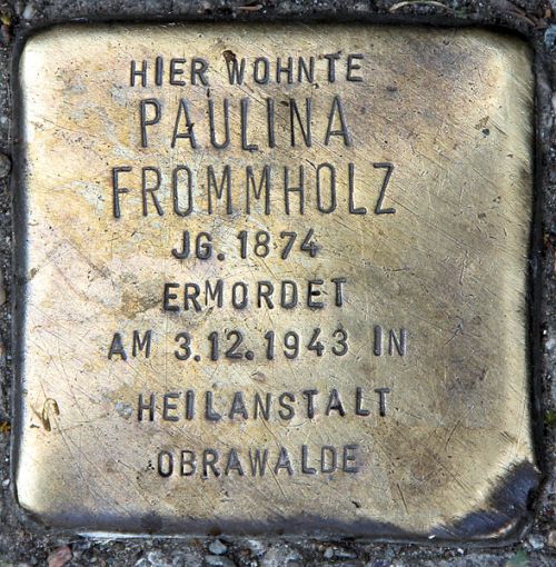 Stolperstein Kreuzbergstrae 72