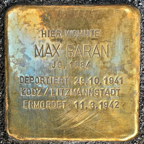 Stolpersteine Lottumstrae 16 #2