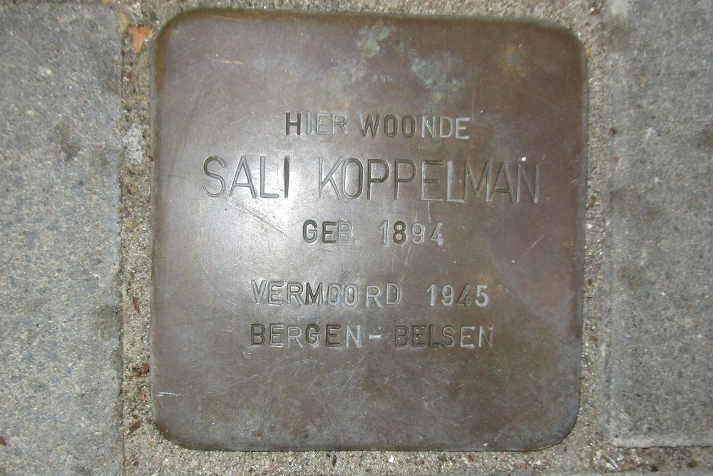 Stolperstein Granaatstraat 43