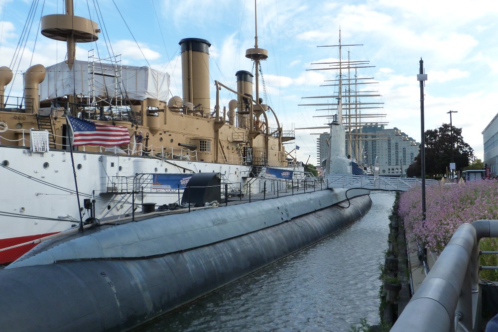Museum Ship USS Becuna & USS Olympia #2