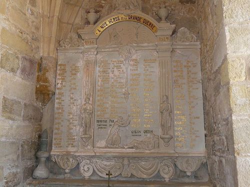 Monument Eerste Wereldoorlog Badefols-d'Ans #1