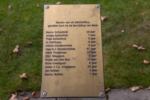 Liberation Route Marker 076: Unexploded mortar shells #3