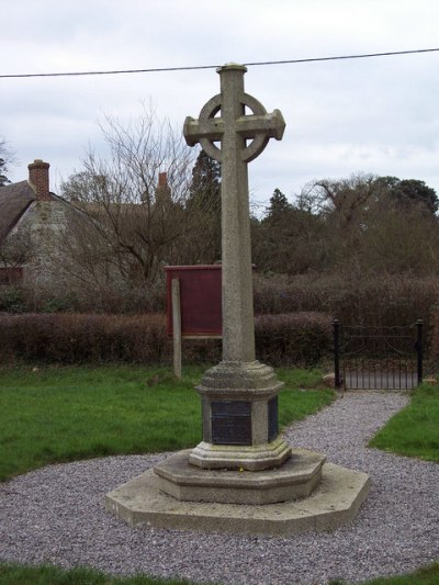 War Memorial Motcombe