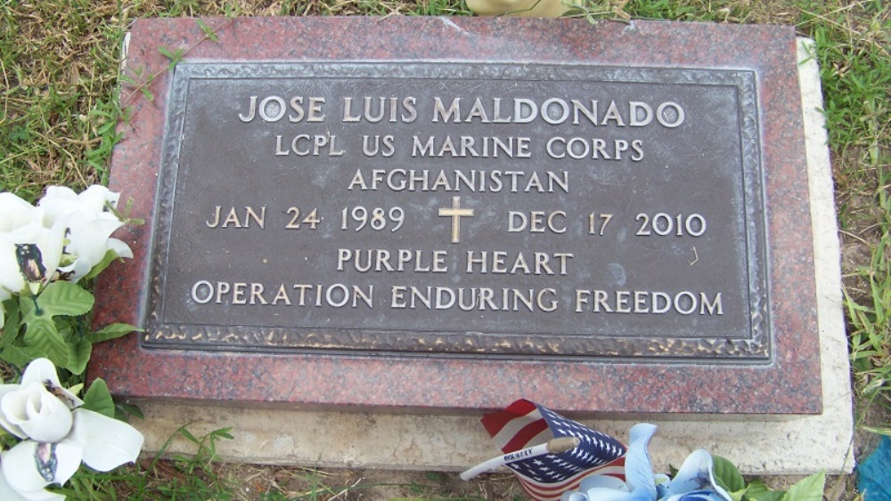 American War Grave Falfurrias Burial Park