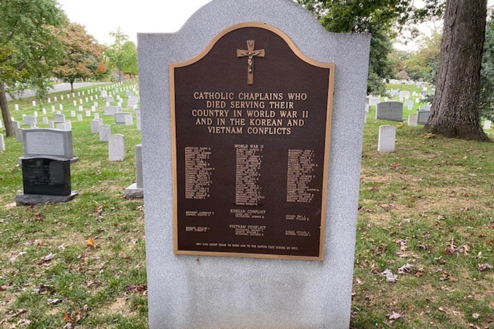 Memorials Chaplains Hill Cemetery Arlington #1