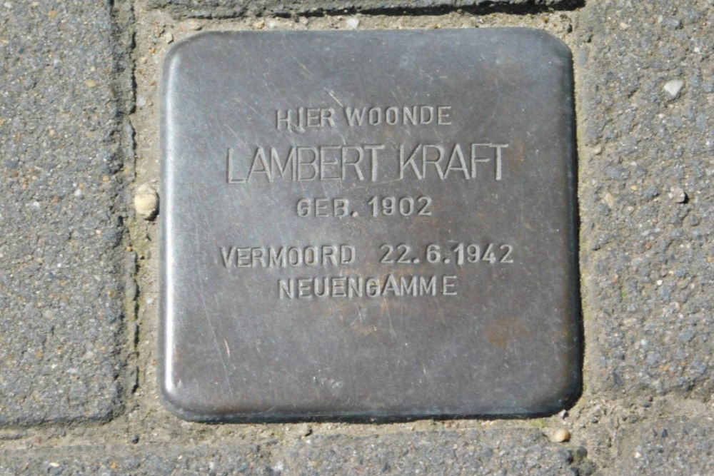 Stolperstein Wim Duisenbergplantsoen