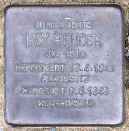 Stolpersteine Treuchtlinger Strae 5 #2